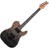 Schecter PT Standard Burl Black Fade Burst