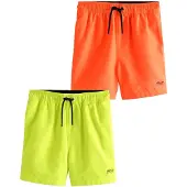 Next Badeshorts lemon / orange