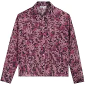 Scalpers Bluse lysviolet / neonlilla / sort