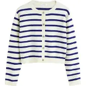 Next Cardigan navy / hvid