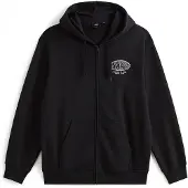 Vans - Jakker - World Tour Loose Full Zip Black til UnisexBomuld - Størrelse L - Sort