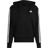 Adidas Essentials 3 Stripes French Terry Sweatshirt Med Lynlås