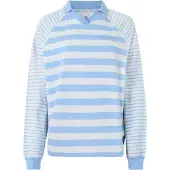 Samsøe & Samsøe Shirts 'Ella' himmelblå / hvid