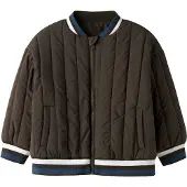 Name it Overgangsjakke 'NMMMelody' navy / choko / hvid