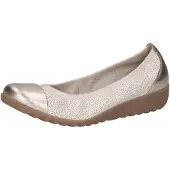 Caprice Ballerina, yellow, made of Leather, Size 38