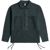 G-Star Washed Fabric Mix Loose Sweater - Dark blue - Men