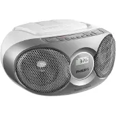 Philips CD Soundmachine AZ215S - FM - Stereo - Sølv