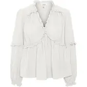 Vero Moda Bluse 'BIZZY' hvid