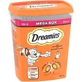 Dreamies Megatub - Kylling (2 x 350 g)