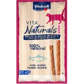 Vitakraft Vita Naturals Sticks - Laks - 4 stk.
