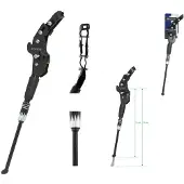 Force MANT 26-29 Al rear rack, juodas