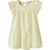 Name It Mini Kjole 'NMFDetines' pastelgul