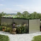 GFP 235 x 77 x 77 cm Højbed, grøn