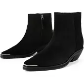 L37 HANDMADE SHOES Ankelstøvler 'EVENT HORIZON' sort