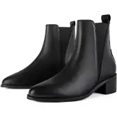 L37 HANDMADE SHOES Ankelstøvler 'GALACTIC MIST' sort