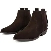 L37 HANDMADE SHOES Ankelstøvler 'FLASHBACK' mørkebrun