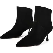 L37 HANDMADE SHOES Ankelstøvler 'SUPERLUMINAL' sort