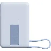 Xiaomi Magnetic Power Bank 10000 with Built-in Stand - Transparent blue