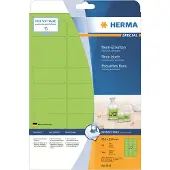 Herma Special - Papir - mat - permanent selvklæbende - lysende grøn - 63.5 x 29.6 mm 540 etikette(r) (20 ark x 27) fluorescens-etiketter