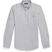Ralph Lauren Polo Ralph Laurentil mænd. 710792161500 Slim Fit oxford skjorte blå (XL), Casual, Bomuld, Lange ærmer