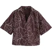 Next Bluse 'Cornelli' lysebeige / choko