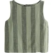 Next Overdel khaki / mørkegrøn