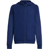Adidas Hættetrøje Tiro 25 Full Zip - Mørkeblå Børn, størrelse 128 cm