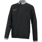 Nike Sportsjakke 'Academy 25' sølvgrå / sort / hvid