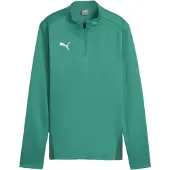 Puma Teamgoal Training 1/4 Zip Top Wmn Sport Green-White-power Green, størrelse Small