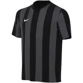 Nike Spilletrøje Dri-FIT Striped Division V - Sort/Grå/Hvid Børn, størrelse L: 147-158 cm