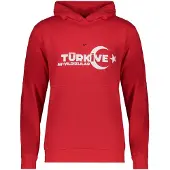 Nike Sportsweatshirt rød / sort / hvid
