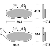 Brembo 07049 Bremseklodser