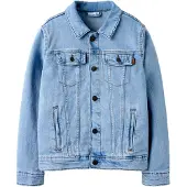Name it Overgangsjakke 'Jagger' blue denim