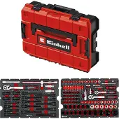 Einhell E-CASE sæt værktøj til bilen 121 dele