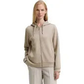 Tom Tailor Sweatjakke taupe