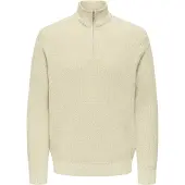 Only & Sons Pullover 'ONSJOIN' ecru