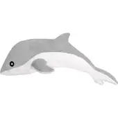 Leantoys Plys Delfin Grå 70 cm maskot