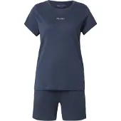 Marc O'Polo Pyjamas mørkeblå / hvid