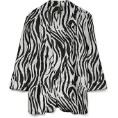 Vero Moda Blazer 'VMJESMILO' sølvgrå / sort / sølv