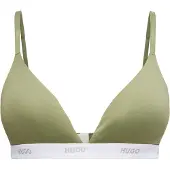 HUGO BH oliven / hvid