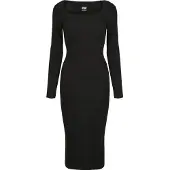 Urban Classics Knit Langærmet Midi-kjole