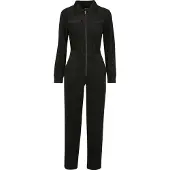 Urban Classics Velvet Rib Boiler Langærmet Jumpsuit