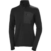 Helly Hansen Versalite 1/2 Zip, fleecetrøje, dame, sort