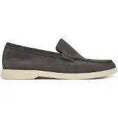 BOSS Ruskindsloafers med præget logo