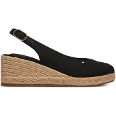 Tommy Hilfiger Sandaler sort-meleret