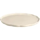 Emile Henry Madeleine serveringsfad Cream, rund