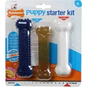 Nylabone Puppy Starterkit tyggeben i nylon til hvalpe (kyllingesmag)