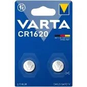 Varta CR1620 Lithium Knapcelle batteri - 2 pk.