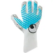 Uhlsport Målmandshandske Fangmaschine CyberTec Supergrip+ HN - Hvid/Turkis/Sort, størrelse 7