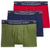 Ralph Lauren Boksershorts 'Classic' navy / oliven / blodrød